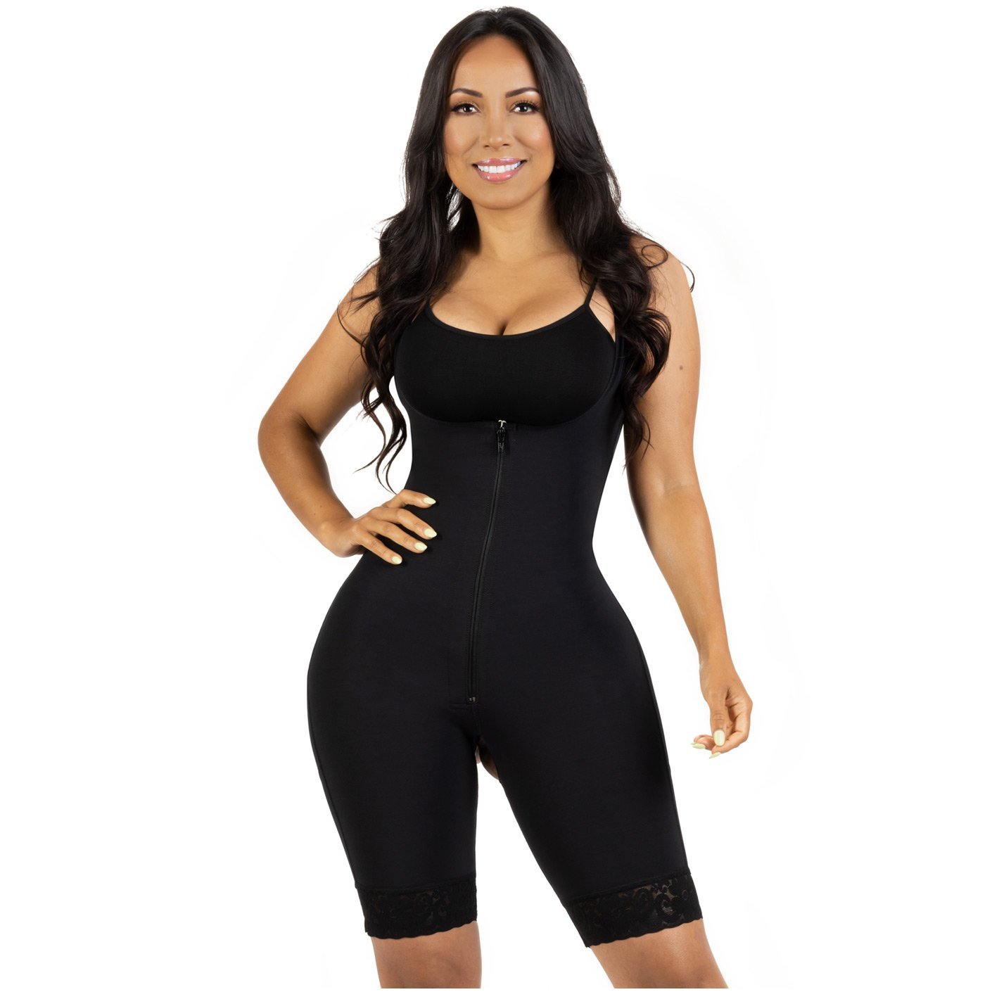 Shapewear for women High-waisted Capri thigh cover Fajas Colombianas para  mujer 