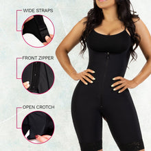 Load image into Gallery viewer, Bling Shapers 099ZF | Colombian Bum Lift Tummy Control Mid Thigh Shapewear Faja Curvy Wide Hips Small Waist Women | Powernet - My Fajas Colombianas