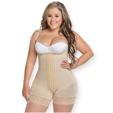 Load image into Gallery viewer, Fajas Colombianas MYD 0083 Mid Thigh Bodysuit Body Shaper for Women