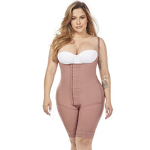Load image into Gallery viewer, Fajas MariaE FQ112 | Fajas Colombianas Open Bust Body Shaper| Mid thigh Girdle