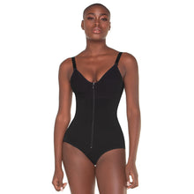 Load image into Gallery viewer, Fajas MariaE FU122 Postpartum, Daily Use Fajas Colombianas | Tummy Tuck, Breast Augmentation, Stage 1 | Panty Bodysuit Shaper for Women | With Bra and Zipper Front Closure