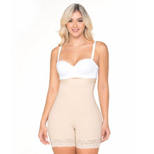 Load image into Gallery viewer, Fajas MariaE FU126 | Butt-lifter Girdle Colombian Shapewear Fajas |Tummy Control Mid-Thigh-lenght | Powernet