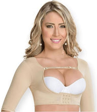 Load image into Gallery viewer, Fajas MYD CH0004 Compression Vest Surgical Bra with Implant Stabilizer and Sleeves / Fajas Postquirurgicas Fajas Postquirurgicas Fajas MyD 