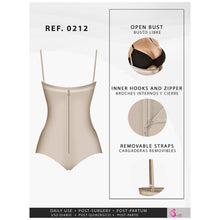 Load image into Gallery viewer, Fajas Salome 0212 | Strapless Thong Body Shaper | Everyday Use Tummy Control Shapewear Girdle for Dress