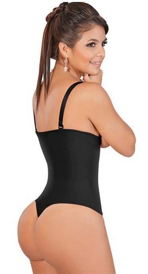 Fajas Salome 0212 Thong Tummy Control Shapewear for Women / Powernet