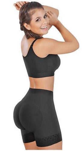 Fajas Salome 0219 Hight Waist Compression Shorts for Women