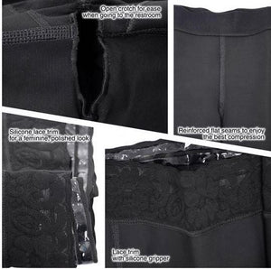 Fajas Salome 0321 High Waist Compression Slimmer Shapewear Shorts / Powernet Butt Lifters Fajas Salome 
