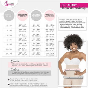 Fajas Salome 0417 Butt Lifter Tummy Control Shapewear for Women / Powernet Butt Lifters Fajas Salome 