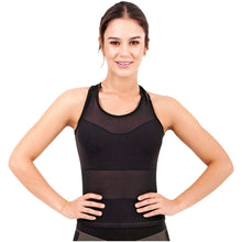 Load image into Gallery viewer, FLEXMEE 904000 Marble Active Tank Tops For Women Activewear Flexmee S black 