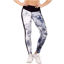 Load image into Gallery viewer, FLEXMEE 946071 Marble Sublimated Mid Rise Leggings With Pockets | Microfiber