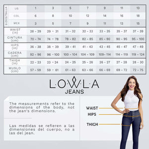 Lowla Jeggings 249365 - Butt Lifting Pants Colombian Jeans Lowla 