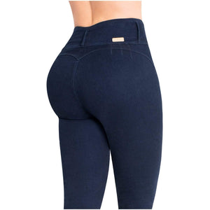 LT.Rose 2016 Colombian Butt Lifter Skinny Jeans Denim Laty Rose 1 Dark Blue 