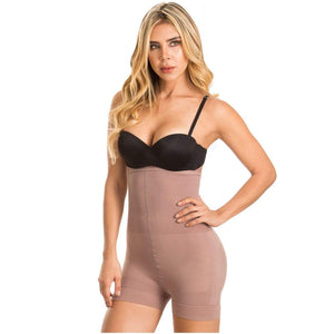 LT.Rose 21882 High Waisted Butt Lifter Shapewear Shorts Butt Lifters Laty Rose S Cocoa 