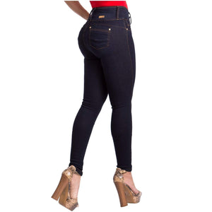 LT.Rose CS3B02 Colombian Wide Waistband Butt Lifter Jeans Colombian Jeans Laty Rose 